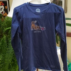 Life is Good long sleeved tee